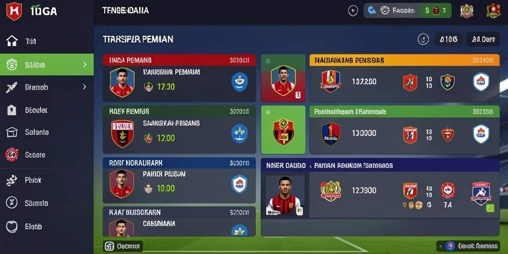 Tampilan antarmuka yang intuitif dan user-friendly.