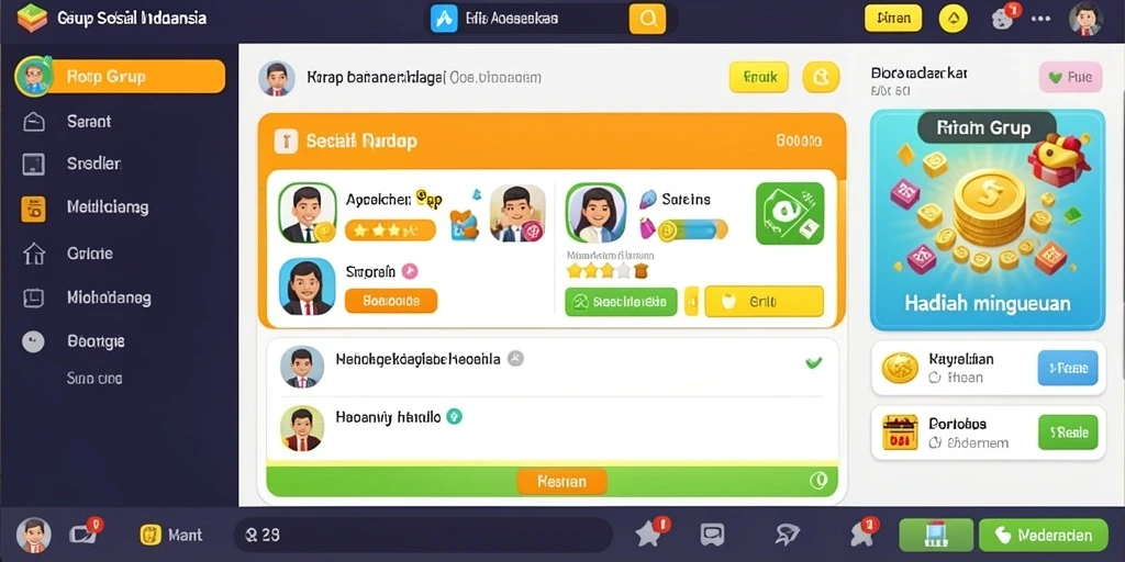 Tampilan antarmuka yang menarik dan mudah dipahami.