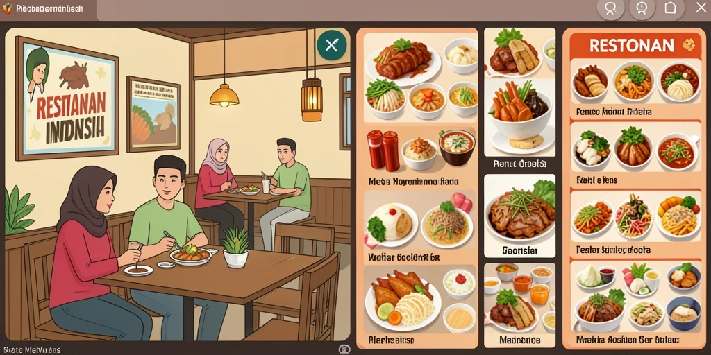 Tampilan antarmuka yang bersih dan intuitif.