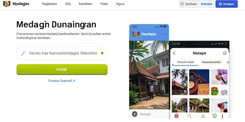 Tampilan antarmuka yang user-friendly.