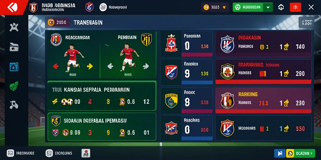 Tampilan menu utama yang menarik.