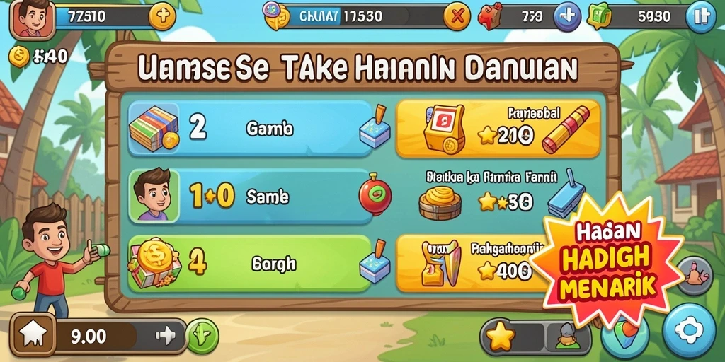Tampilan antarmuka yang menarik dan intuitif.