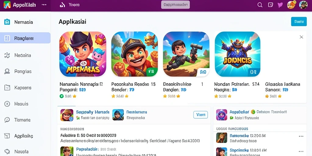 Tampilan antarmuka yang mudah dipahami dan menarik.