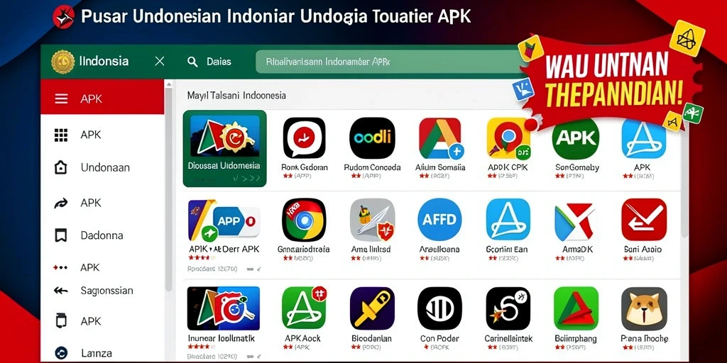 Tampilan antarmuka pengguna yang sangat menarik.