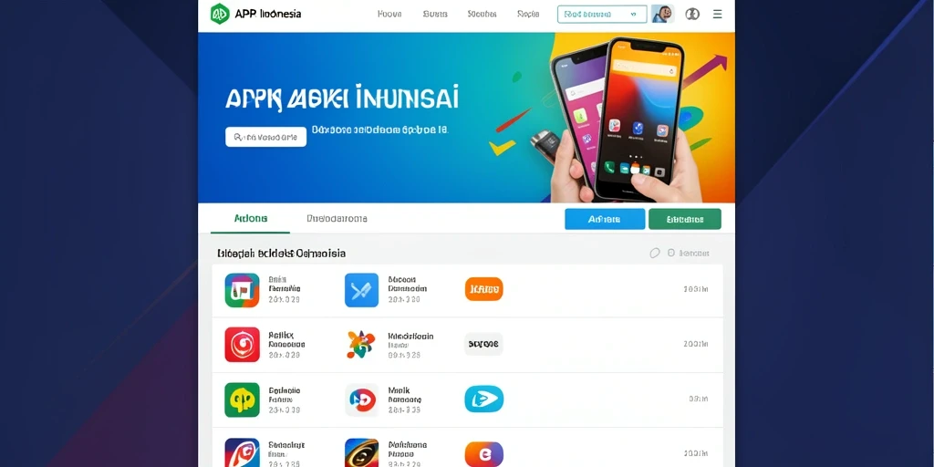 Tampilan awal aplikasi NANA4D yang menarik dan modern.