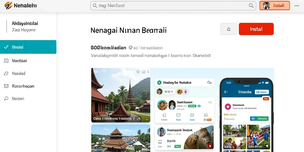 Tampilan antarmuka yang intuitif dan menarik.