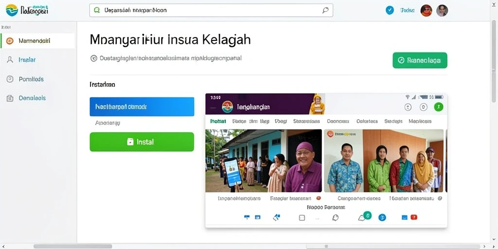 Tampilan antarmuka yang menarik dan modern.