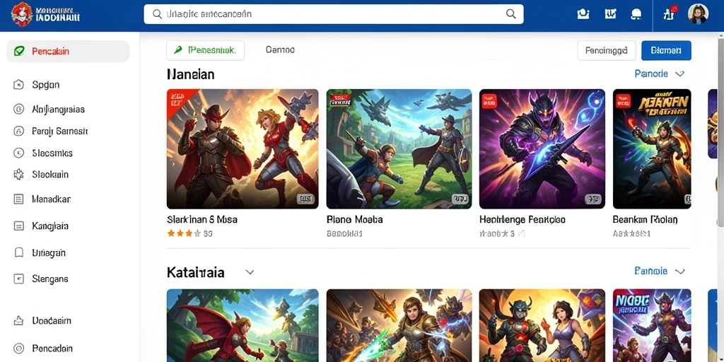 Tampilan antarmuka yang menarik dan mudah digunakan.