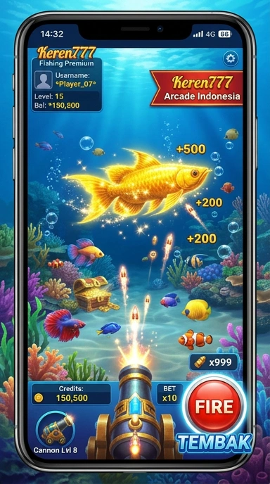 Cuplikan layar menu unduhan keren777 untuk perangkat Android